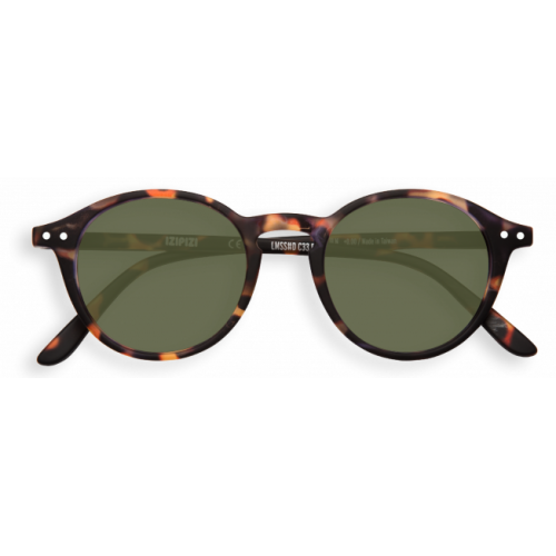 IZIPIZI D SUN TORTOISE GREEN LENSES